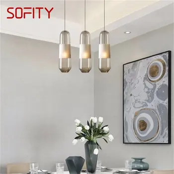 SOFITY Nordic Pandantiv Lumina Contemporane Creative Lămpi cu LED-uri Corpuri de iluminat Pentru Acasă Decorative Sala de Mese
