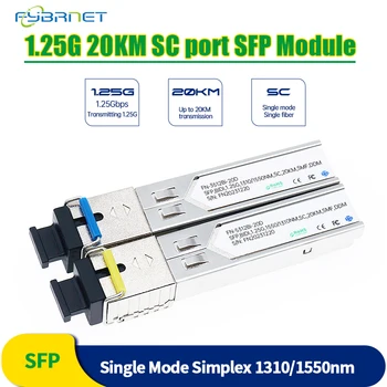 SC Simplex Gigabit SFP Module Conector de Fibra Singur 1310nm/1550nm cu Cisco/Gigabit Switch Mikrotik