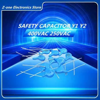 20buc X1 Y1 Y2 siguranță condensator 400VAC 250VAC 102/222/332/472/103/221/471/681 1nF 0.47 NF 1.5 4.7 NF NF 2.2 NF 1NF 10NF 3.3 NF 222M