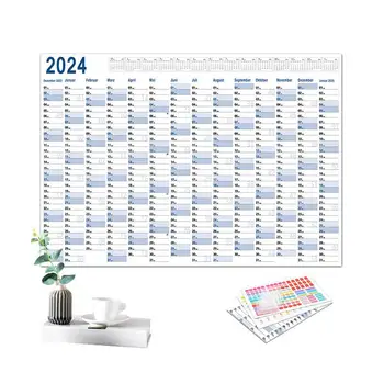 Mare Plin An Calendaristic 2024 Anuale An Rotund Mare Calendar Plin An Calendaristic De 365 De Zile Calendaristice Poster Mare Calendar Pentru