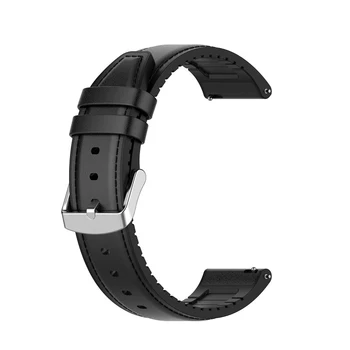 Piele Watchband Curea pentru Ceas Huawei GT2 Pro Band Brățară Bratara 22mm pentru Huawei WATCH Gt 2 Pro Negru
