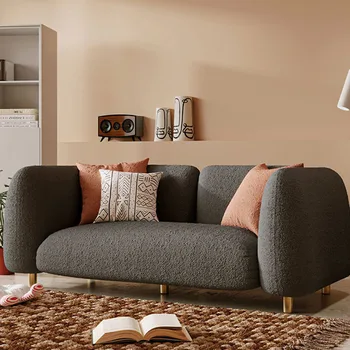 În Formă De L De Lux Canapea De Sufragerie Nordică Modernă De Lounge Leneș Canapea Camera De Zi Dormitor Minimalist Muebles Para El Hogar Decor