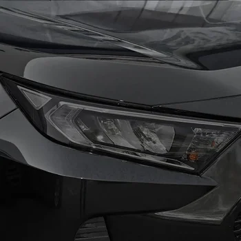 2 Buc Faruri Masina de Protecție de Film de Vinil de Protecție Negru Transparent TPU Autocolant Pentru Toyota RAV4 XA50 2019 2020 Accesorii