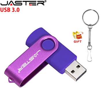 JASTER Plastic USB 3.0 Flash Drive 128GB Rotativ Stick de Memorie de 64GB Capacitate Reală Stick USB 32GB Cadou de Ziua U Disc 8GB 16GB
