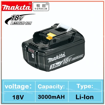 Makita 18V 3.0 Ah Original baterie Reîncărcabilă Li-Ion Baterie Pentru BL1830 BL1815 BL1860 BL1840 194205-3 Înlocuire Instrumente de Putere a Bateriei