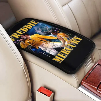 Freddie Mercury Auto Cotiera Cutie Pad Anti-Alunecare Consola Centrala Capac Protecție Mat Stil Universal