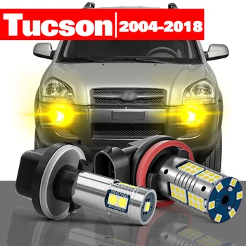 Pentru Hyundai Tucson 2004-2018 2 buc LED Lumina de Ceață Accesorii 2005 2006 2007 2008 2009 2010 2011 2012 2013 2014 2015 2016 2017