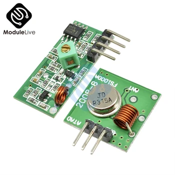 315Mhz RF Wireless Modulul Transmițător Receptor Link-ul de Kit 5V DC Pentru Arduino, Raspberry Pi /BRAȚ/MCU WL