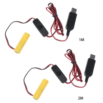 AA Alimentare prin USB Cablu Adaptor cu Înlocuiască 1 AA N58E