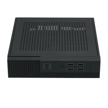 Mini ITX Caz de Calculator HTPC Gazdă Șasiu USB2.0 ITX Cabina de Control Industrial Șasiu Pentru Afaceri de Birou Ușor de instalat