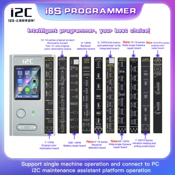 i2C i6s Programator Ecran LCD/Recuperare Baterie Tester Pentru iPhone 5SE 6 7 8 X 11 12 13 14 Pro Max Camera/True Tone/Fata ID-ul de Reparații