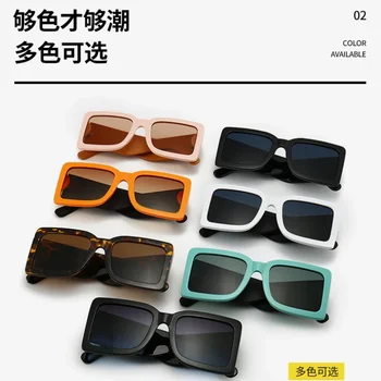 Personalitate Largi Picior ochelari de Soare Europa și Statele Unite ale americii Tendință Stil Mare Cadru ochelari de Soare Barbati si Femei La Fel