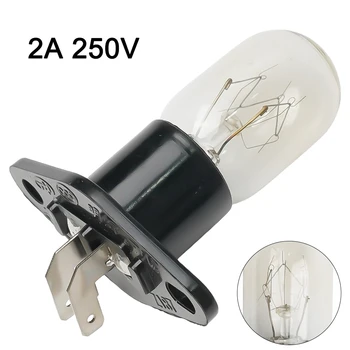 1 buc Cuptoare cu Microunde Bec Lampa Frigider Iluminat Bec Design de Bază Cu Suport de Înlocuire 250V 2A