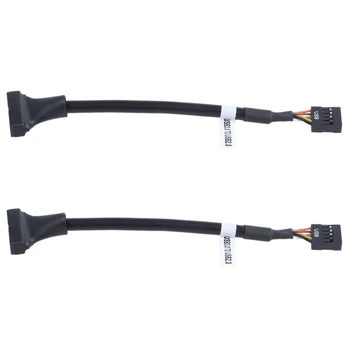 3Pcs 15Cm USB 3.0 20 Pin Header Male La USB 2.0 9 Pini Cablu Adaptor de sex Feminin