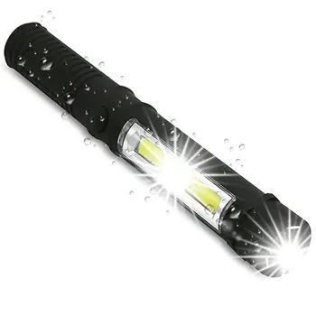 Multifuncțional LED COB Mini Stilou Lumina de Lucru Verificați LED-uri Lanterna Stonego Lanterna Jos Magnet si Clips