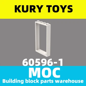 Ikeard Jucării DIY MOC Pentru 60596 10buc bloc părți Pentru tocului 1 x 4 x 6 cu Două Găuri pe partea de Sus și de Jos Pentru Ușă-Fereastră