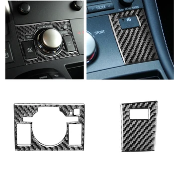 Centrală De Comandă Buton De Comutare Cadru + Consola Centrala Capac Autocolant Pentru Lexus CT200h Un Stil 2011 2012 2013 2014 2015 2016 2017