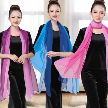 Gradient de Culoare Solidă Esarfa Femei Fular Lung Șal Și Împachetări Vara Bandană Elegant Hijab 160x50cm