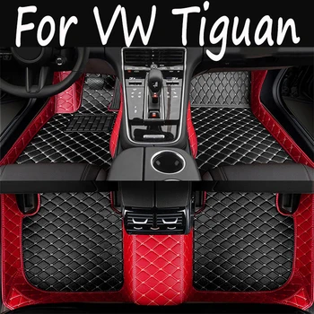 Auto Covorase Pentru Volkswagen VW Tiguan 5N 2017 2018 2019 Auto Personalizate Picior Tampoane de Automobile Covor de Acoperire accesorii de interior