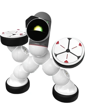 Robot inteligent de Programare Robot de Jucărie Modular Despicare Câine Robot pentru Adulți și Copii Cadou Costum de Maestru