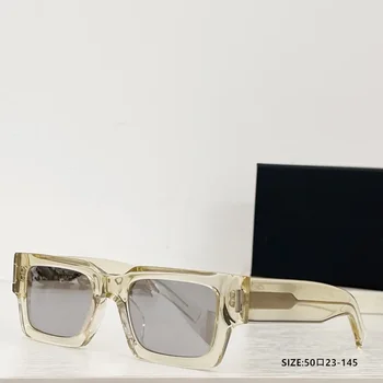 2023 Femei pătrat stil cu textura complet, la modă, ușor și versatil ochelari de soare pentru bărbați și femei