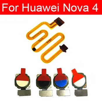 Butonul Home Flex Cablu Panglică De Asamblare Pentru Huawei Nova 4 Nova4 Se Întoarcă Acasă Buton Cheie Flex Cablu Panglică Inlocuire Reparare