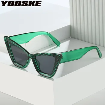 YOOSKE Femei ochelari de Soare Ochi de Pisica 2023 Brand Designer de Epocă ochelari de soare Barbati Petrecere Ochelari de Nuante UV400 în aer liber Ochelari de Conducere