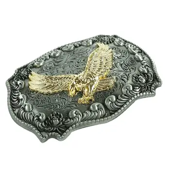 Antichități Celtice Relief Soaring Eagle De Aur Catarama Stil Cowboy