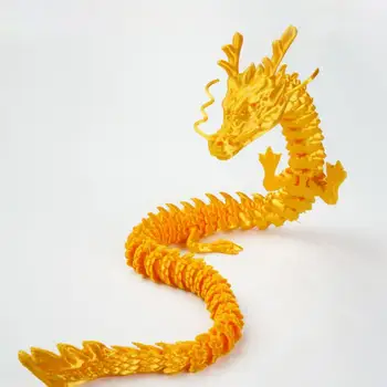 Imprimate 3D dragon Chinezesc Shenlong meserii ornamentsToy comun mobile dragon Model Home Office Decor Decor Cadouri