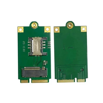 4G 5G M. 2 Pcie Adaptor de unitati solid state la Mini Pci-E Adaptor Placa cu Slot pentru Card SIM pentru L860-GL DW5820E DW5816E EM7455