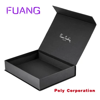 Personalizat en-Gros negru mare logo-ul personalizat de hârtie cutie carton cutie de ambalaj de lux magnetic hârtie cadou boxpacking cutie pentru întreprinderile mici 