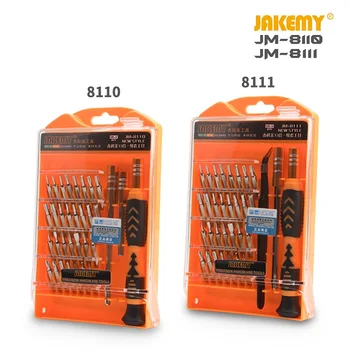 JAKEMY JM-8110/JM-8111 33 în 1 kit Profesional Multifunctional precizie instrument de Reparații Electronice de uz Casnic DIY Set de Șurubelniță