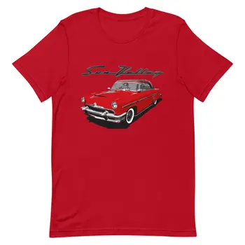 1954 Mercury Monterey Valea Soarelui Antic Mașină De Scurt-Maneca Tricou