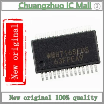 1BUC/lot WM8716SEDS WM8716SEDS/RV WM8716SEDS/V WM8716 IC DAC/AUDIO 24BIT 192K 28SSOP IC Chip original Nou