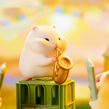 Drăguț Clark Hamster Trupa Serie Orb Cutie de Acțiune Figura Păpuși Jucarii Cadou pentru Copii Fete Desktop Ornamente Anime Mouse-ul