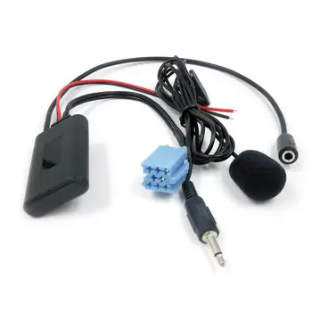 Bluetooth 5.0 AUX in Cablu cu Microfon, Jack de 3,5 mm Adaptor pentru Blaupunkt Radio pentru
