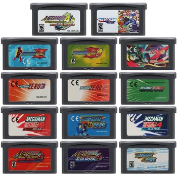 GBA Cartuș Joc Mega Man Seria Legacy Collection Lupta de Rețea pe 32 de Biți Consolă de jocuri Video Card