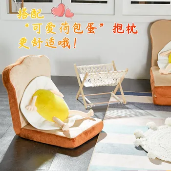 Leneș Canapea Singur Dormitor pentru Femei Pat Podea Spatar Scaun Balcon Drăguț Tatami Bay Fereastră de Dormitor Canapea Mică
