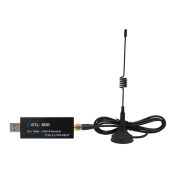 ADWE Performante Ridicate Software defined Radio Receptor Largă de Frecvență 100KHz-1.7 GHz USB Interfețe pentru Difuzare Radio