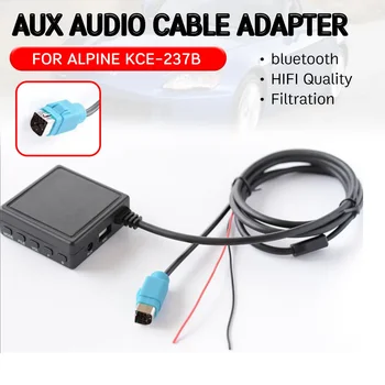 bluetooth Aux Receptor Cablu Adaptor cu USB,microfon Hands-free Hifi interfata audio pentru Alpine 2009+ CDE-W203Ri pentru KCE-237B