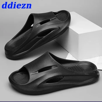 Moale Acasa Papuci Femei Bărbați Slide-uri de sex Feminin Pantofi EVA Casa de Moda de Vară 2023 Plajă în aer liber Cuplu Papuci Doamnelor Flip flops
