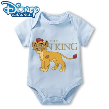 Haine pentru copii Body pentru Nou-născut Salopeta Baieti Fete Disney The Lion King Scurt Mâneci Romper Onesies 0 La 12 Luni