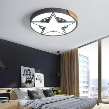 Nordic acasă decorare salon de copii decor dormitor smart led lampa pentru camera estompat lumina plafon lamparas iluminat interior