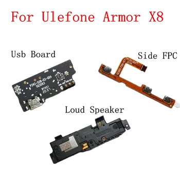 Pentru ULEFONE ARMURA X8 Telefon Mobil Inteligent Interior Difuzor Horn Accesorii Buzzer Sonerie+Volumul de Energie electrică din Partea FPC Cablu+Difuzor